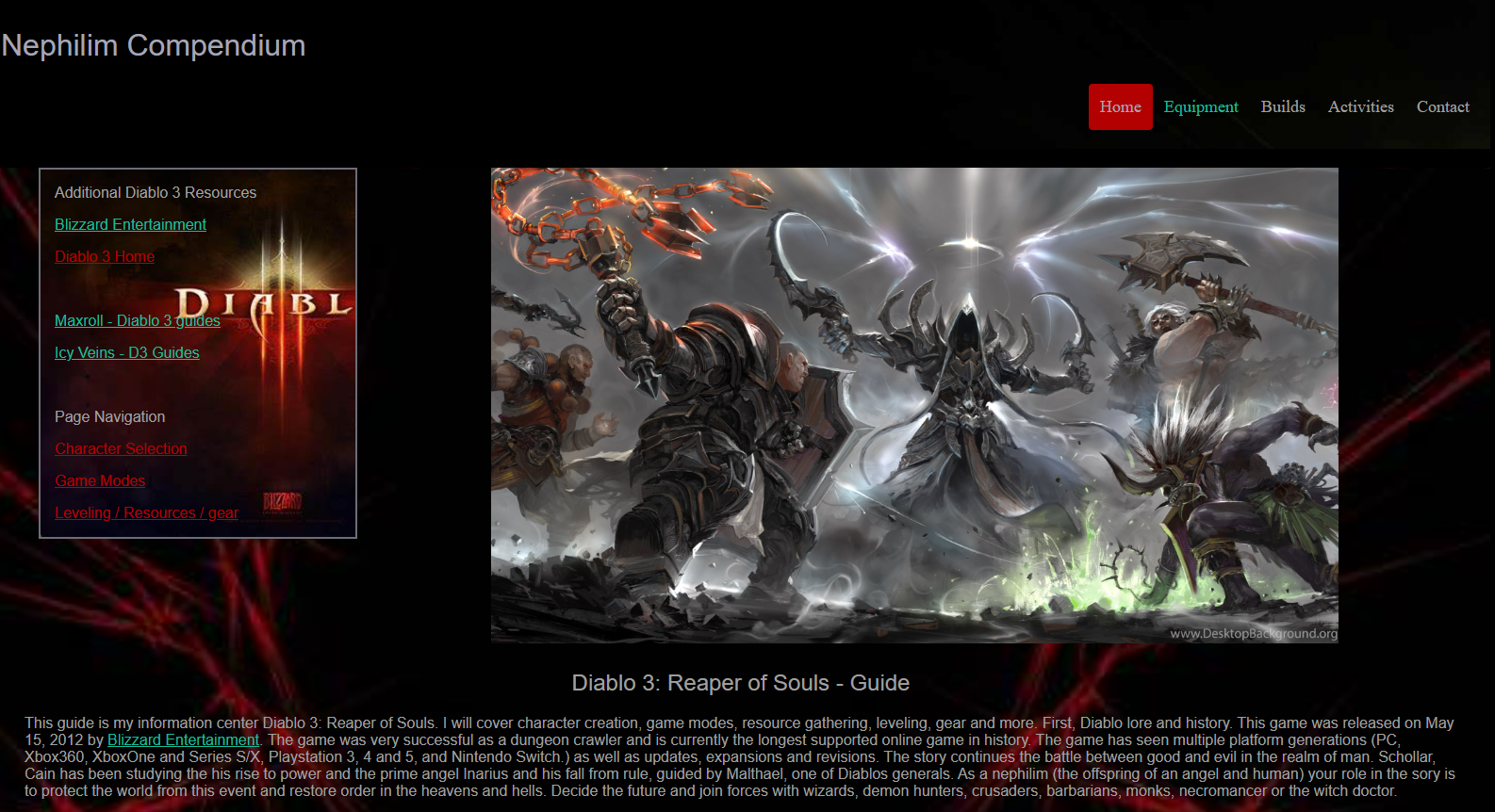 diabloHome